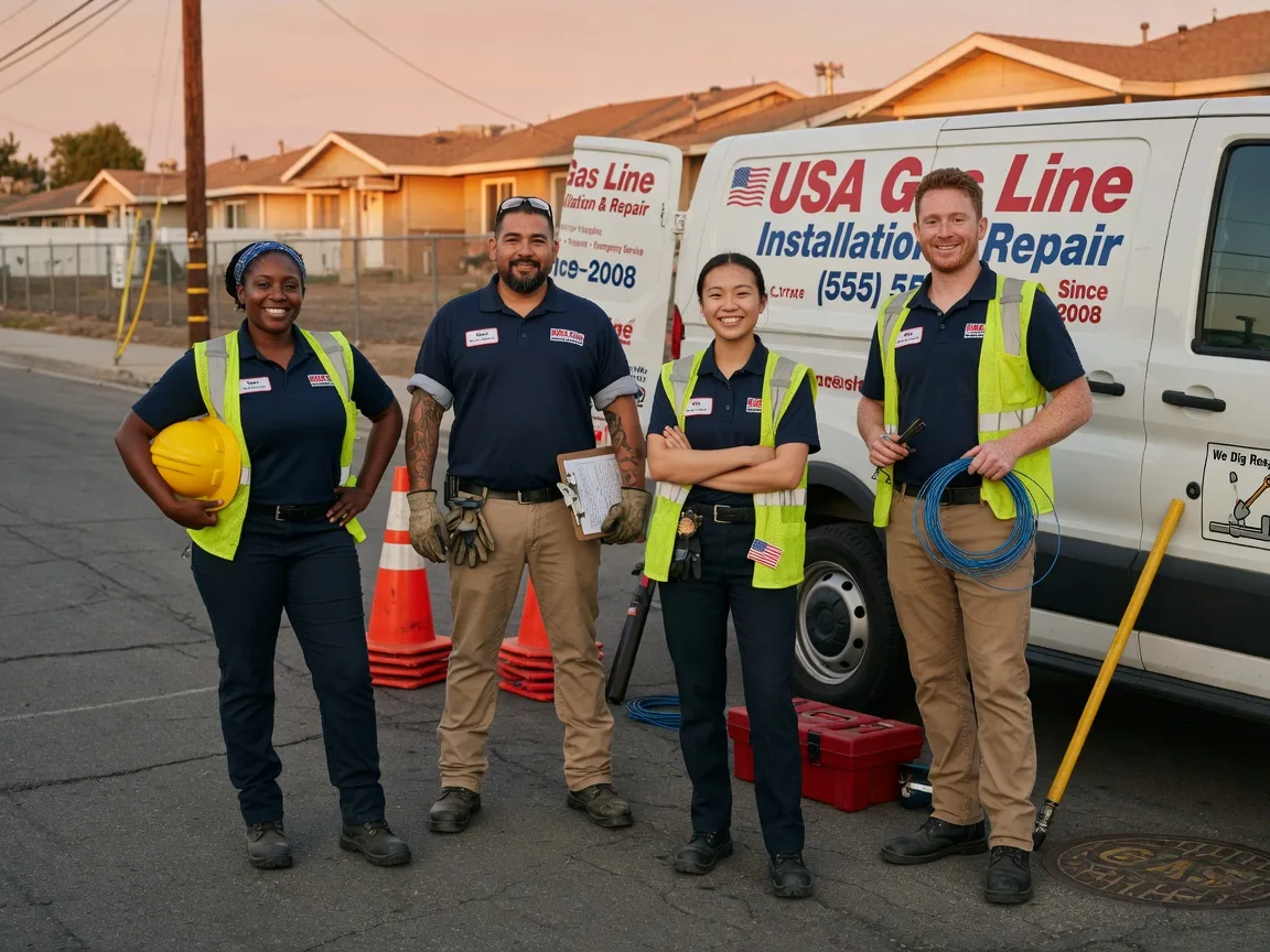 Gas Line Installation company in Altaville, CA